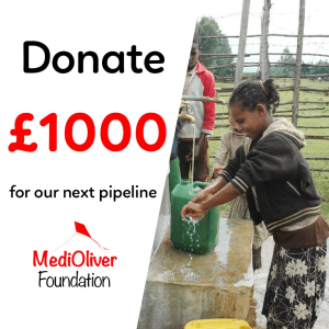 Donation £1000 for the cause-Medioliver foundation